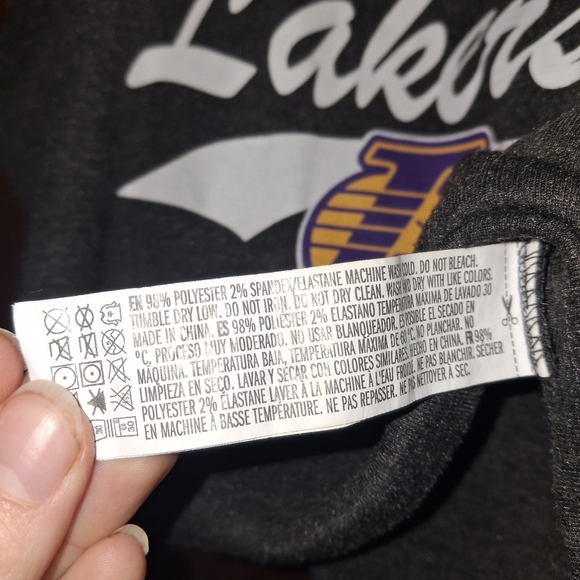 Los Angeles Lakers Gray Tank Top - Picture 5 of 5